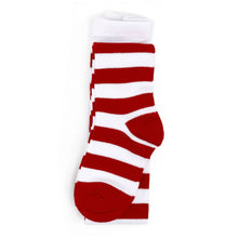 Load image into Gallery viewer, Peppermint Stripe Knit Tights