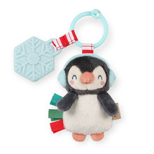 Load image into Gallery viewer, Holiday Itzy Pal™ Plush + Teether: Penguin