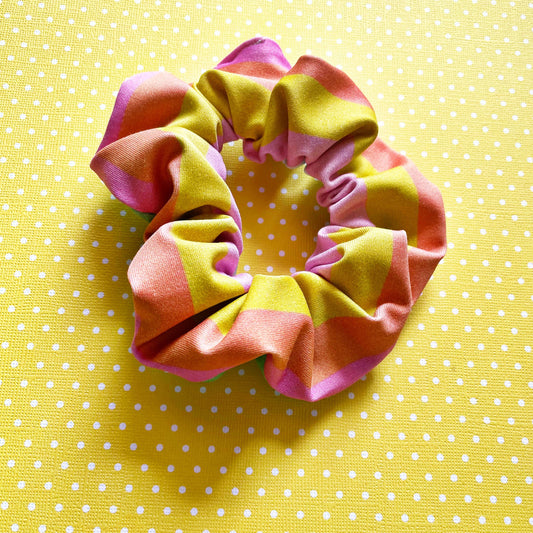 Summer Stripe Swim Scrunchie