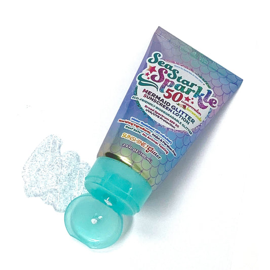 Sea Star Sparkle Mermaid Bio SPF 50 Glitter Sunscreen