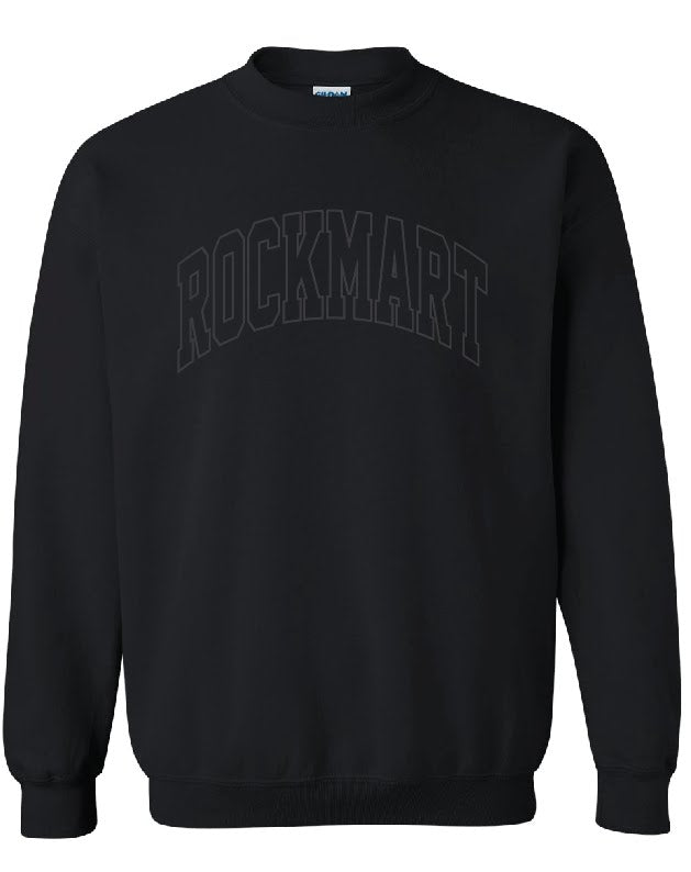 ROCKMART  black out sweatshirt