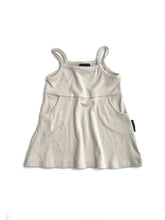 Load image into Gallery viewer, LITTLE BIPSY Ribbed Tank Dress - Shell