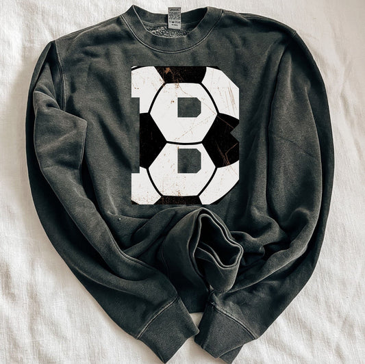 B SOCCER sweatshirt