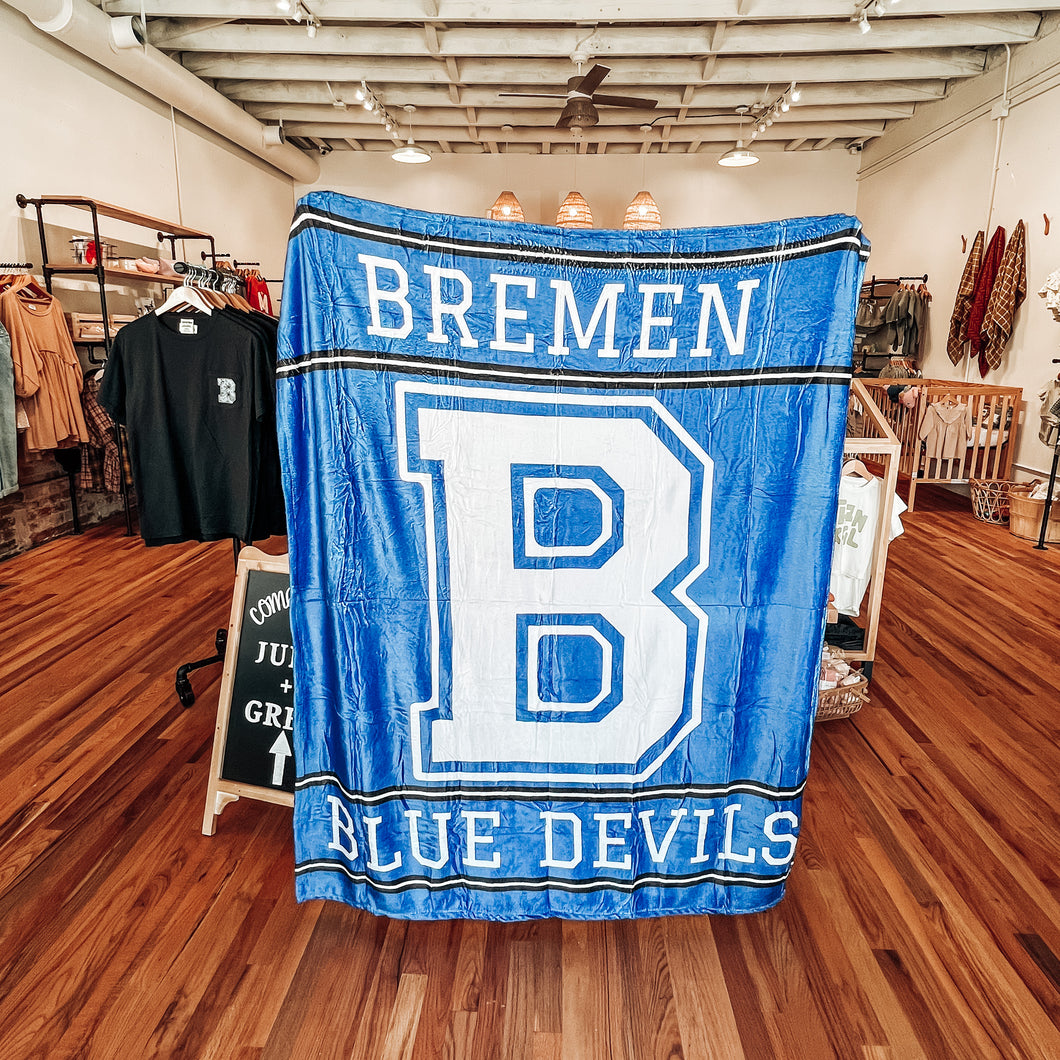 NEW Bremen blue blanket