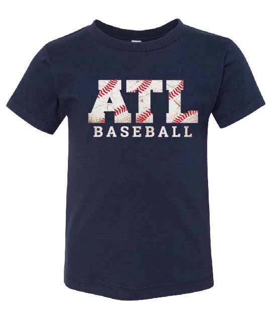 ATL BASEBALL kid tee