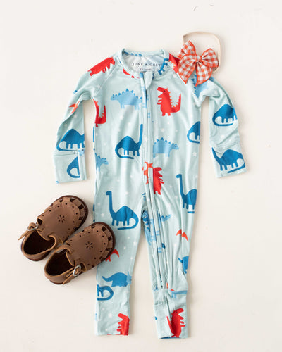 PATRIOTIC DINO Pajamas one piece