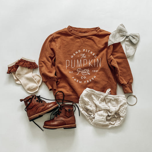 PUMPKIN PATCH. sweatshirt