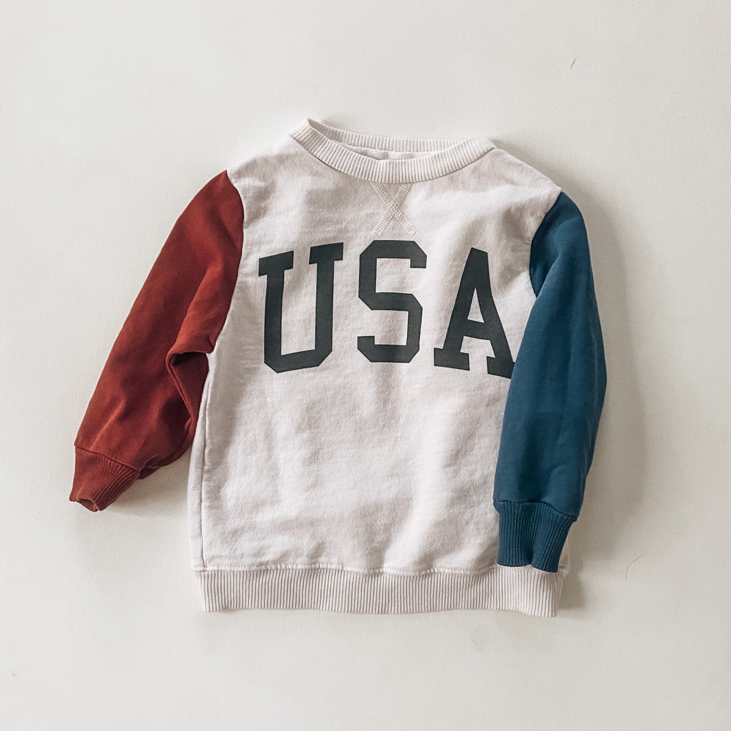 USA. sweatshirt old version
