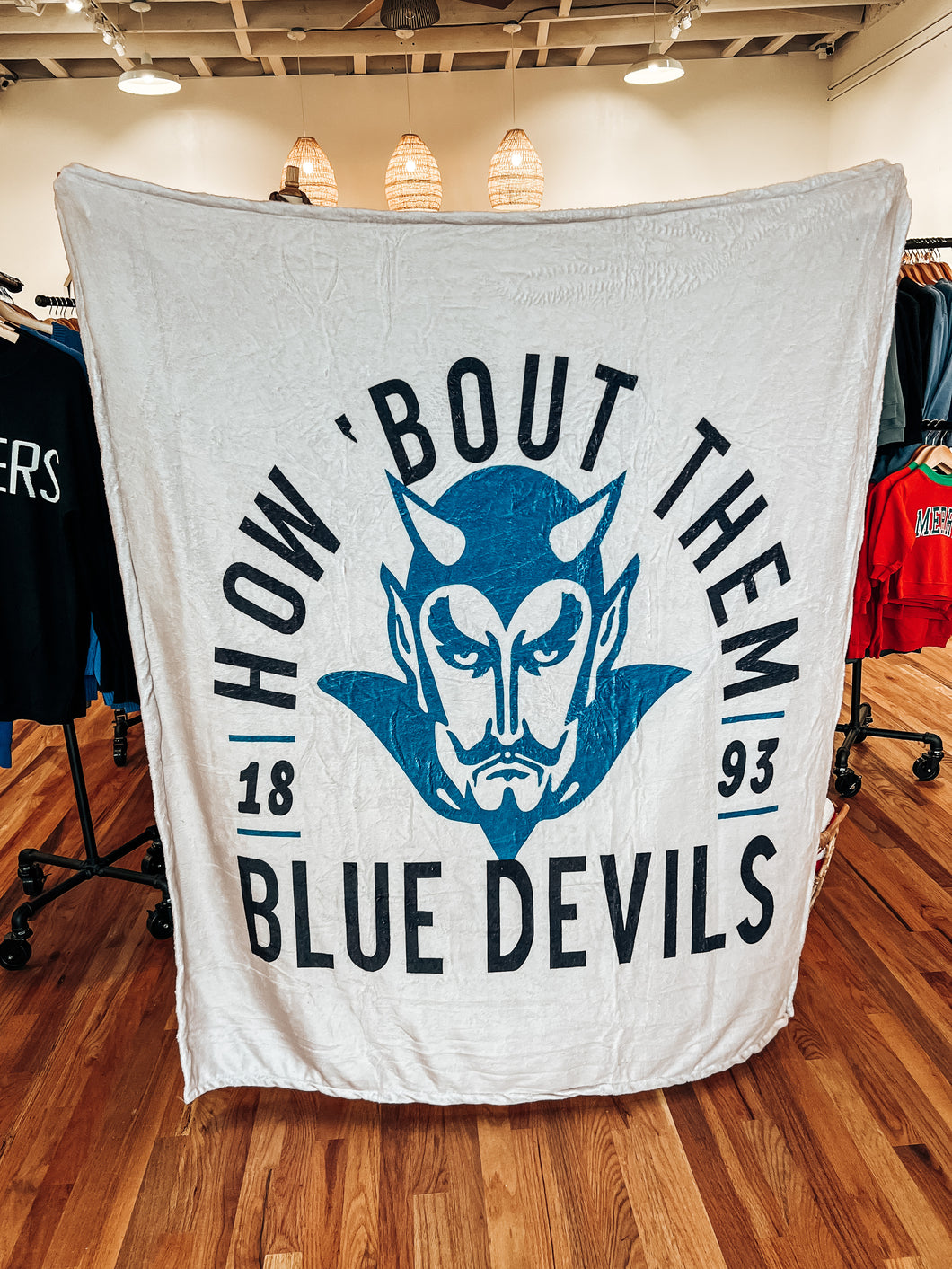 HOW BOUT THEM DEVILS blanket