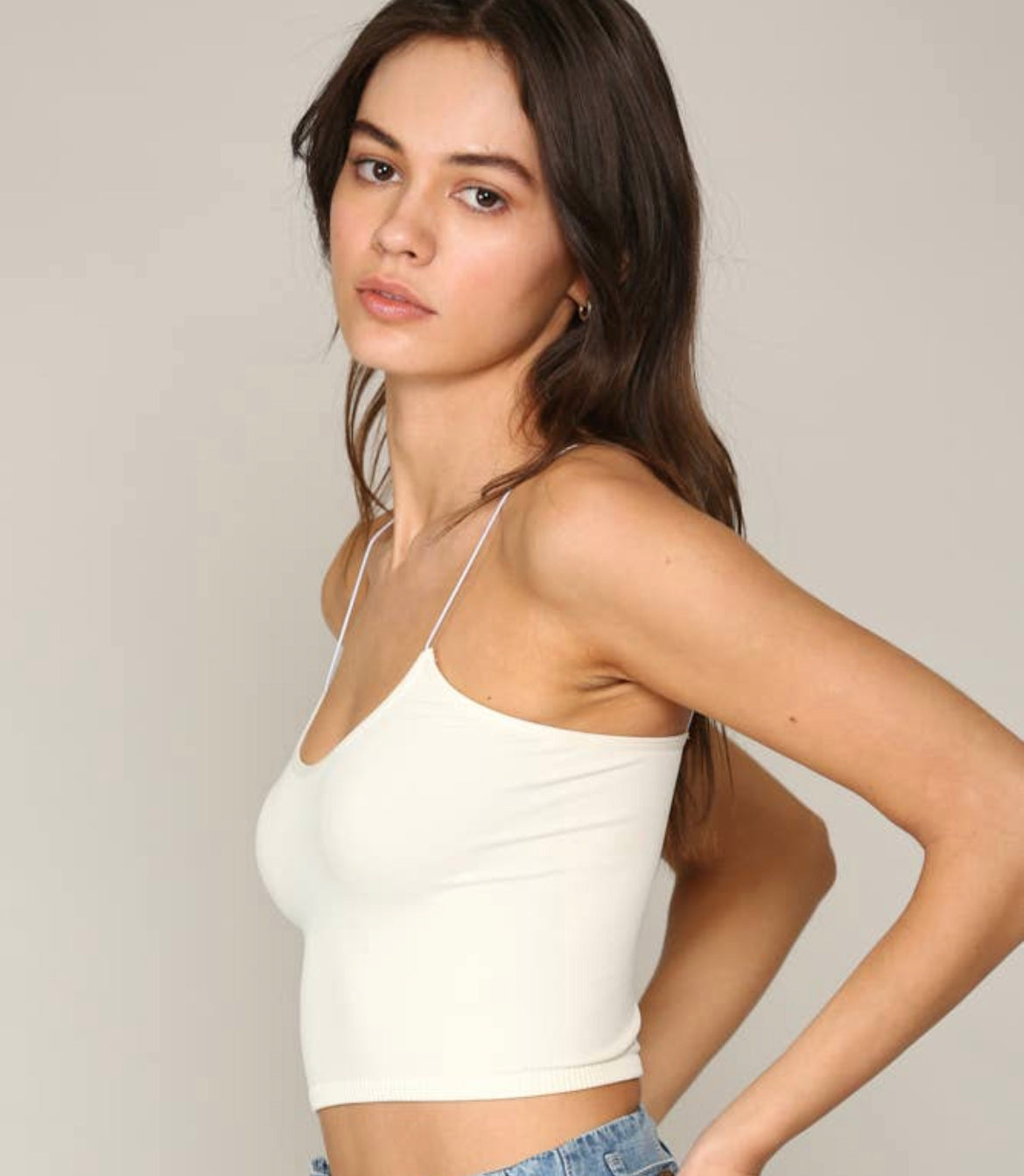 Seemless bra - cream