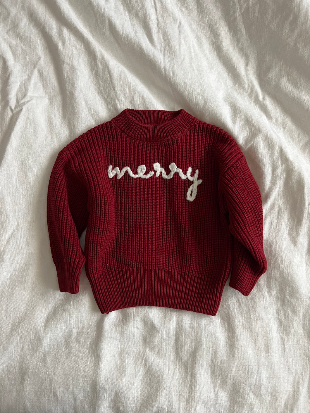 Merry embroidered sweater