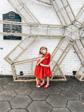 Load image into Gallery viewer, red waffle dress