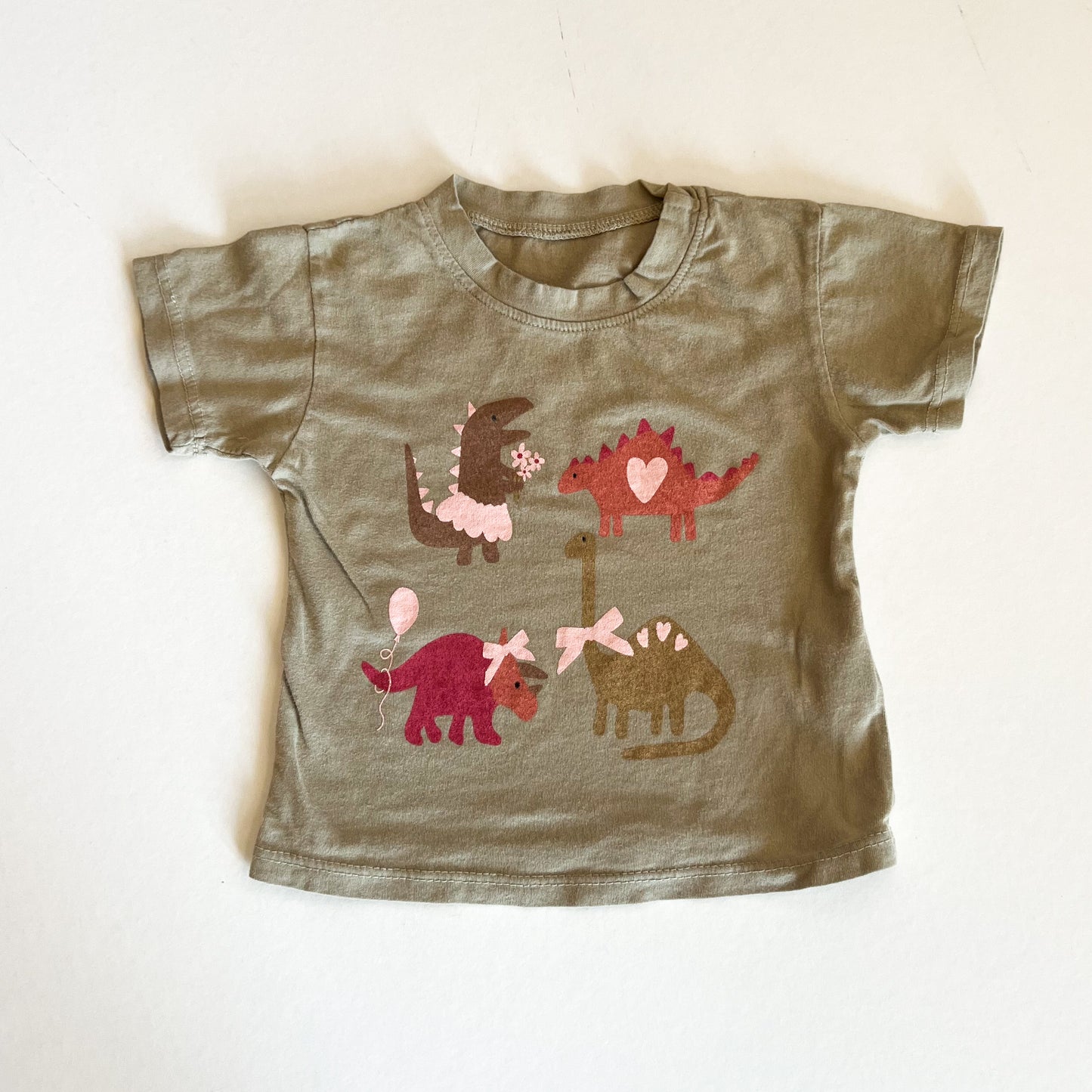 infant girl Dino tee (2020 version)